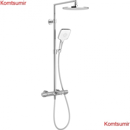 Душевая система Jacob Delafon Avid с термостатом, хром (E97389RU-9-CP