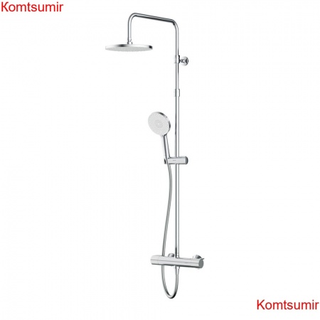 AM.PM F0785A400  X-Joy, душ.система:  см-ль д/душа с ТМС, душ.штанга,верхний душ 220мм, ручн душ, хром AM.PM F0785A400  X-Joy, душ.система:  см-ль д/душа с ТМС, душ.штанга,верхний душ 220мм, ручн душ, хром