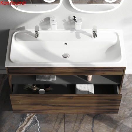 M8FFUX1201OF Func, База с нишей, 1 ящик (pull-out), 120 см, цвет дерево текстурир-ое