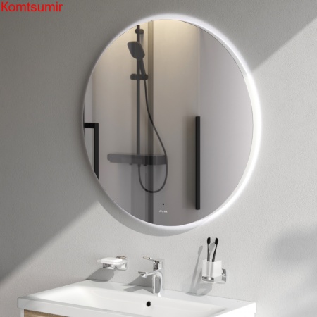 M85MOX40801S X-Joy Зеркало круг с интерьерной Led подсветкой, ИК-сенсорром, 80 см