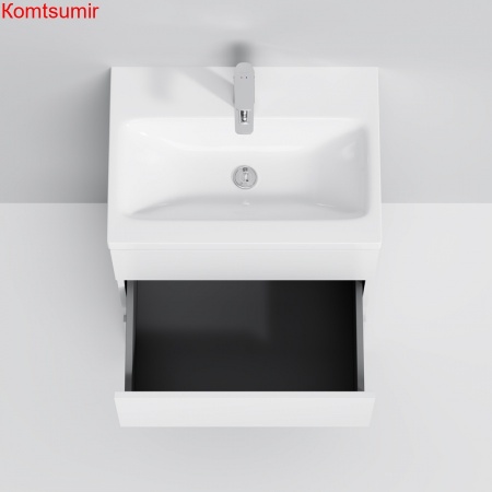 M91FSX0602WG GEM S, База под раковину, напольная, 60 см, 3 ящика, белый глянец