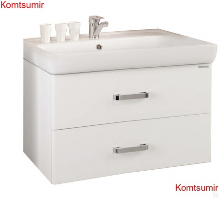 Тумба под раковину AQUATON Америна 80, белая (1A137701AM010)