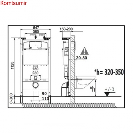ПЭК Roca The Gap Round Pack подвесной унитаз Rimless + инсталляция + сиденье Supralit (7.8931.0.500.0)