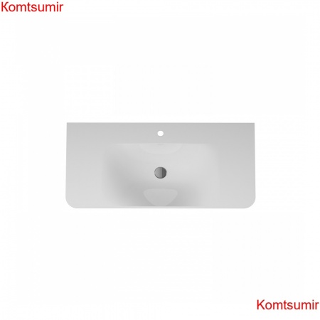 M30WPC1001WG Sensation, раковина мебельная , искусственный мрамор, 100 см, встроенная в столешницу,