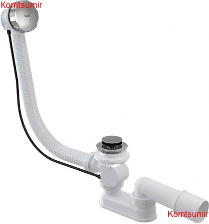 Слив-перелив AlcaPlast A55K-80 хром