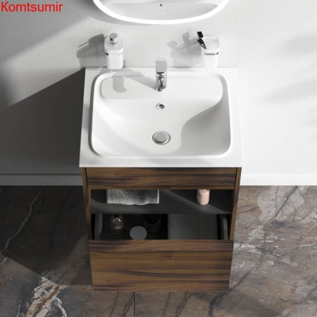 M8FFUX0601OF Func, База с нишей, 1 ящик (pull-out), 60 см, цвет дерево текстурир-ое