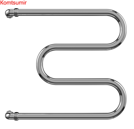 Эконом М-обр AISI 32х2 600х600 Полотенцесушитель  TERMINUS Эконом М-обр AISI 32х2 600х600 Полотенцесушитель  TERMINUS