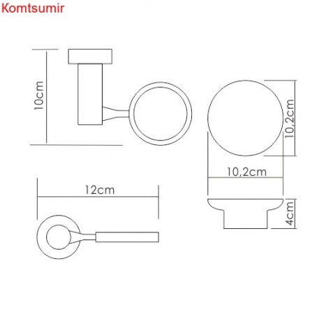 WasserKRAFT K-28229 Мыльница