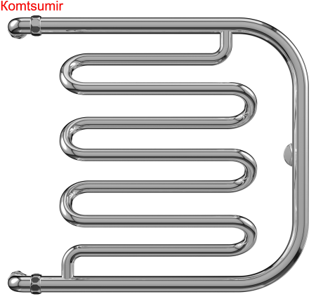 Фокстрот-Лиана AISI 500х500 Полотенцесушитель  TERMINUS