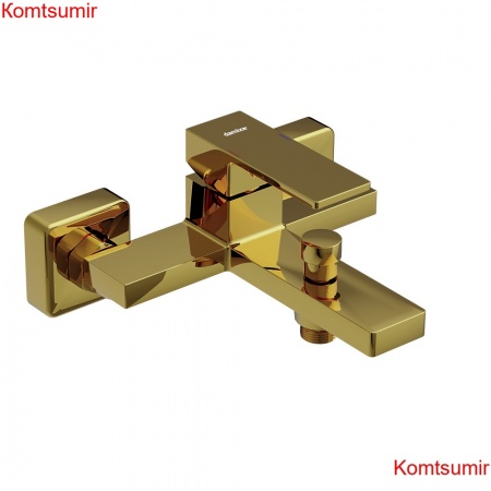 Damixa 531000600 Gala, смеситель для ванной и душа, золото