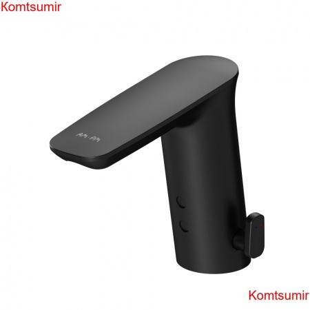 AM.PM F50A02322 Inspire V2.0 смеситель для умывальника сенсорный, черный, шт.