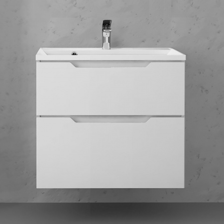 Тумба Wector 70 подвесная белая