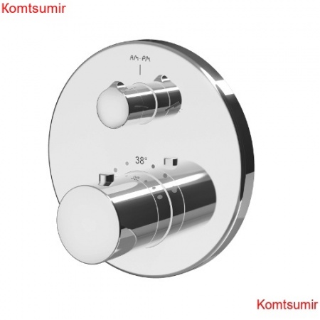 AM.PM F8075600 Like, cмеситель д/душа встраиваемый с термостатом, хром, шт.