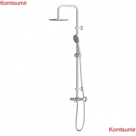 Dorff D0710500 Futura душевая система с ванно душевым ТМС смесителем, хром Dorff D0710500 Futura душевая система с ванно душевым ТМС смесителем, хром