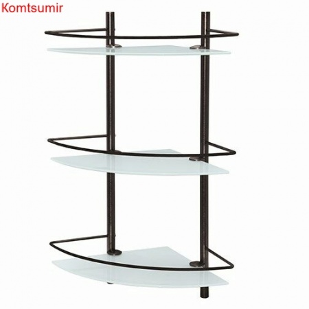 WasserKRAFT K-3633 Полка стеклянная тройная