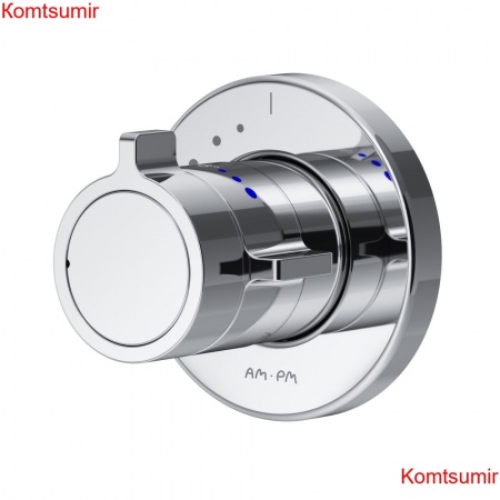 AM.PM F85A65600 X-Joy Смеситель встроенный с ТМС для душа, хром
