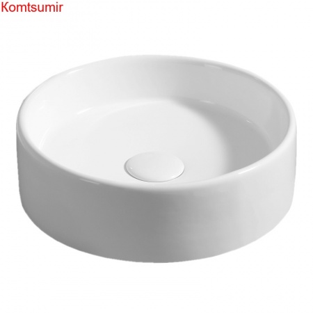 Раковина Azario 45х45х12.5 накладная, круглая, белая (AZ-4115)