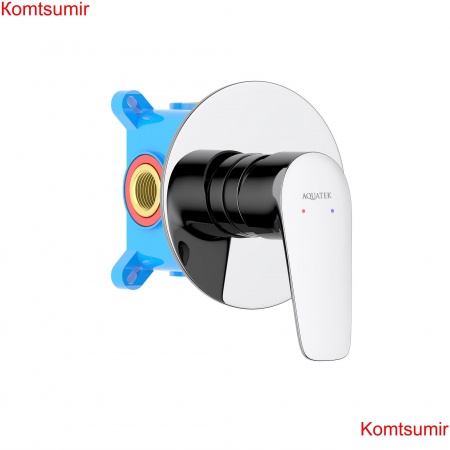 Смеситель для душа (внешняя и скрытая часть) AQUATEK AQ1166CR БЕТТА