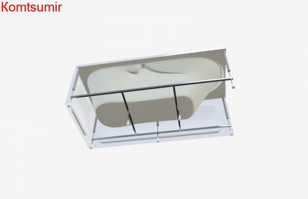 Акриловая ванна 1Marka Vita 160x70