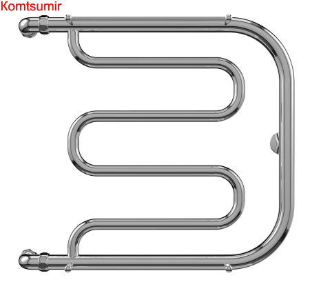Фокстрот AISI 32х2 600х600 Полотенцесушитель  TERMINUS Фокстрот AISI 32х2 600х600 Полотенцесушитель  TERMINUS