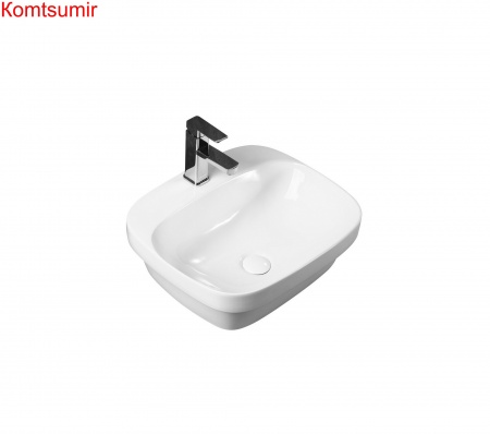 Раковина накладная для установки на столешницу AQUATEK АМАДЕО AQ5042-00, 500*420*155 мм