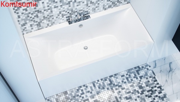 Ванна из искусственного камня Astra-Form Геркулес 190x90