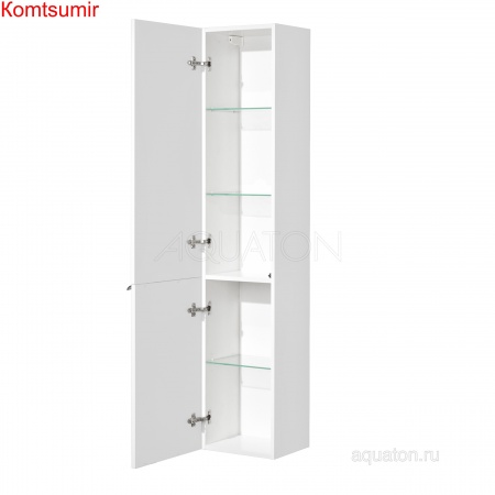 Пенал подвесной AQUATON Беверли левая, белый (1A235403BV01L) Пенал подвесной AQUATON Беверли левая, белый (1A235403BV01L)