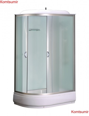 Душевая кабина LORANTO 120х80х215 правосторонняя, поддон 20 см, матовое стекло 4 мм (CS-66120-20 R F)