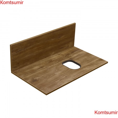 Столешница под раковину Aquaton Мишель 80 с панелью, дуб Рустикальный (1A277003MIDR0)