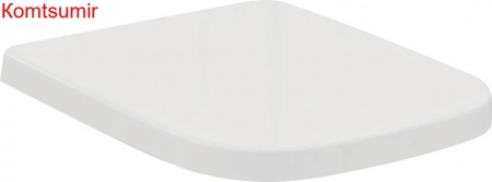 Сиденье с крышкой для унитаза Ideal Standard i.life B с функцией плавного закрытия, дюропласт, металлические шарниры, легкосъемное (T468301)