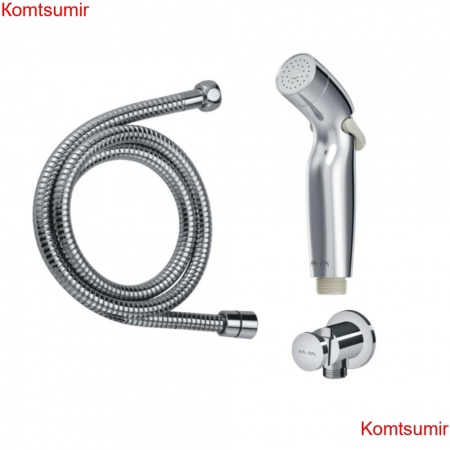 AM.PM F0202100 Гигиенический набор: шланговое подсоединение с держателем, гиг.душ, душевой шланг AM.PM F0202100 Гигиенический набор: шланговое подсоединение с держателем, гиг.душ, душевой шланг