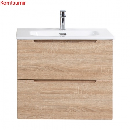 База под раковину подвесная BelBagno ETNA-600-2C-SO-WO-P Rovere Bianco