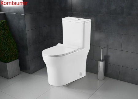 Унитаз-моноблок AZARIO SINTO 720х390х765 напольный в комплекте с сиденьем дюропласт микролифт, белый (AZ-1098) Унитаз-моноблок AZARIO SINTO 720х390х765 напольный в комплекте с сиденьем дюропласт микролифт, белый (AZ-1098)