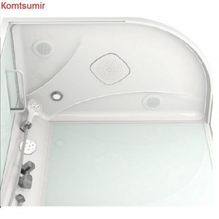 Душевая кабина Domani-Spa Delight 128 L/R (120*80) с гидромассажем Душевая кабина Domani-Spa Delight 128 L/R (120*80) с гидромассажем