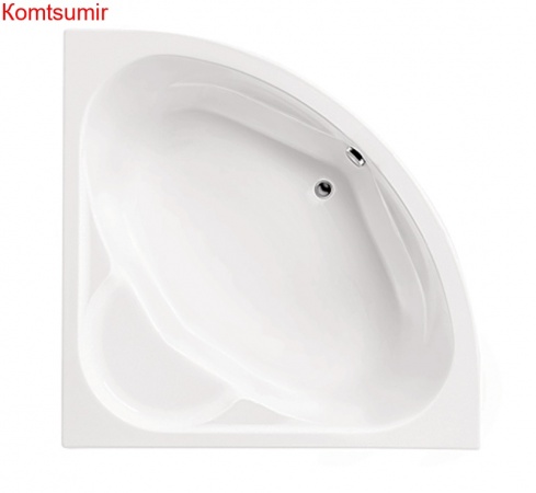 Ванна акриловая Santek КАРИБЫ симметричная 140х140 белая