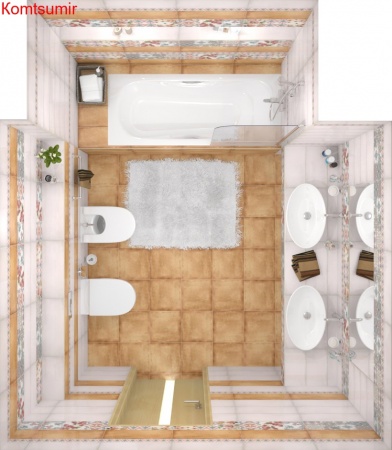 Коллекция Azori Eclipse 405x201 мм