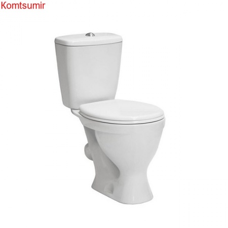 Sanita Эталон Эконом Унитаз-компакт с сиденьем стандарт Sanita Эталон Эконом Унитаз-компакт с сиденьем стандарт