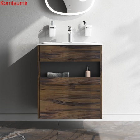 M8FFUX0601OF Func, База с нишей, 1 ящик (pull-out), 60 см, цвет дерево текстурир-ое