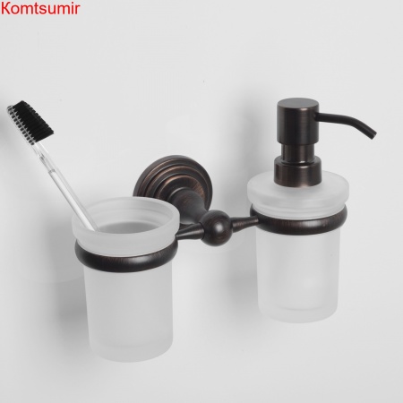 WasserKRAFT Isar K-7389 Держатель стакана и дозатора