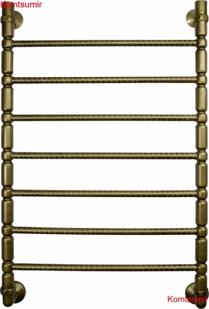 Полотенцесушитель водяной Двин Bubble 2 80/50 1"-1/2" состаренная бронза