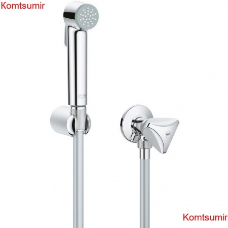Набор для гигиенического душа Tempesta-F Trigger Spray  (гигиенический душ, настенный держатель, шланг 1500 мм), хром (26357000)