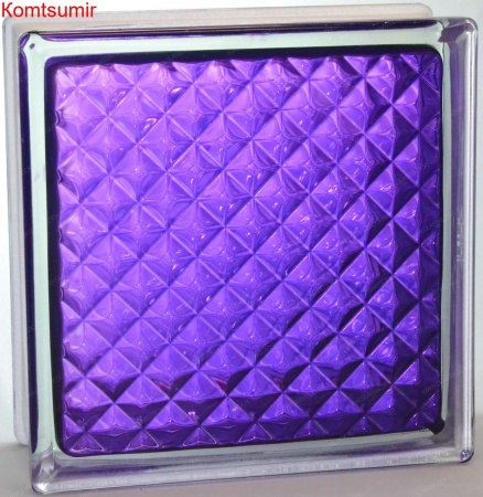 Стеклоблоки Vitrablok окрашенные внутри (Чехия)