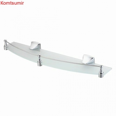 WasserKRAFT Wern K-2544 (ранее К-2524) Полка стеклянная с бортиком