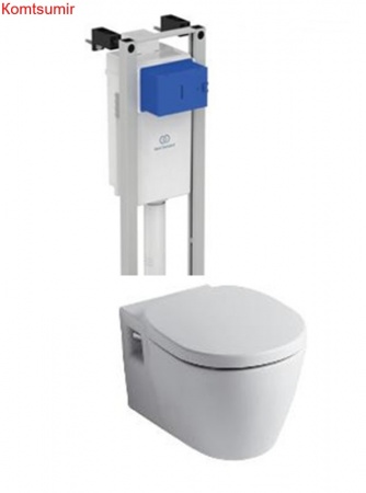 Комплект инсталляции Ideal Standard ProSys Eco Frame M с унитазом Connect E803501, сиденье микролифт E712701 (W220101) Комплект инсталляции Ideal Standard ProSys Eco Frame M с унитазом Connect E803501, сиденье микролифт E712701 (W220101)