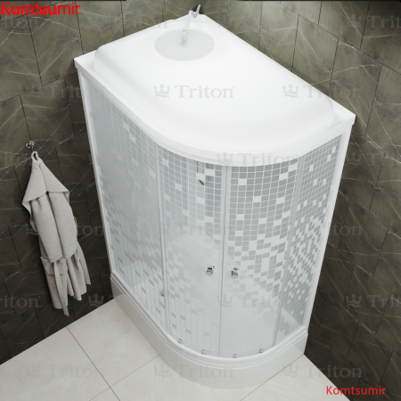 Душевая Кабина Triton Коралл 120*80 СП Л/П