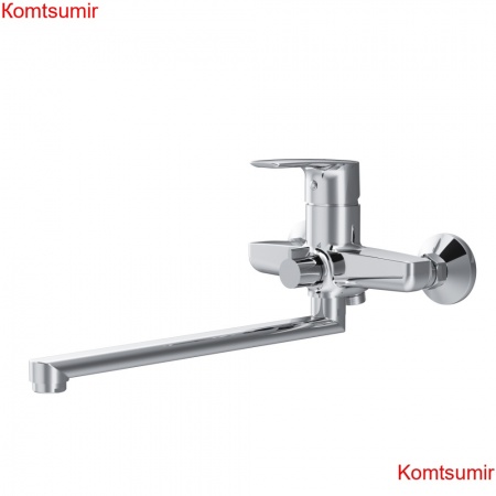 AM.PM F90A90000 Gem, смеситель для ванны/душа, излив 320 мм, хром, шт.