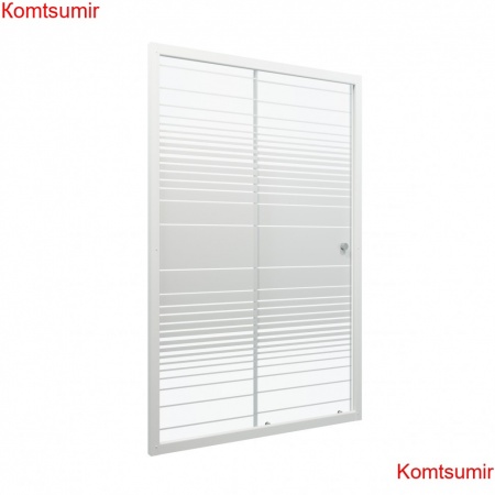 Душевая дверь Triton Слайд 100 Белый