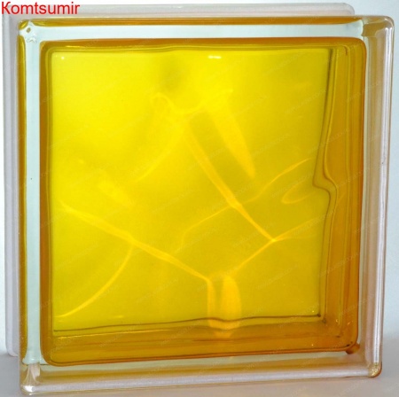 Стеклоблоки Vitrablok окрашенные внутри (Чехия)