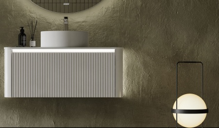 Тумба Lumino 100 подвесная Белая