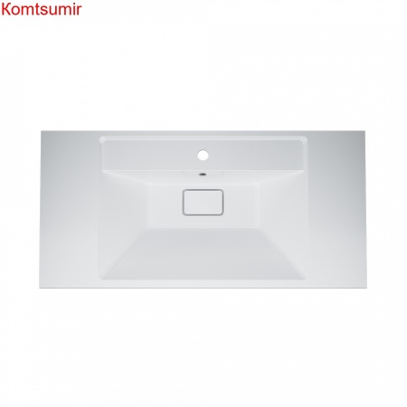 M50AWPX1001WG Inspire V2.0, раковина мебельная , искусственный мрамор, со сливом-переливом, 100 см